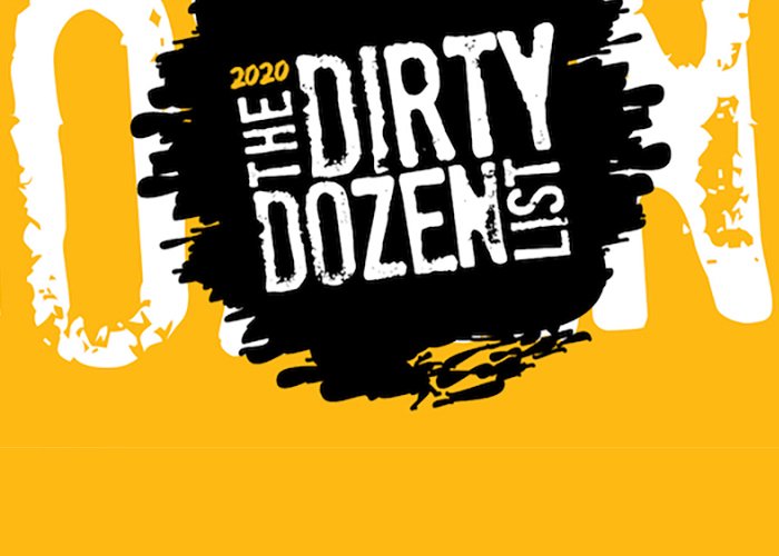 Dirty Dozen List 2022